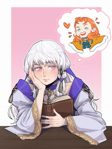 Single HB + add (chibi, book, detailed design)