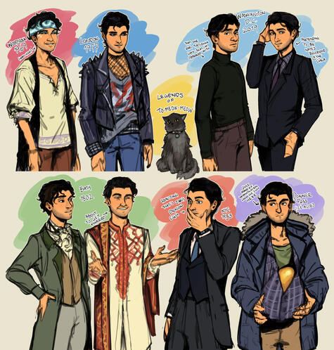 Multi-Sketch Page (8xHB +additional cat)