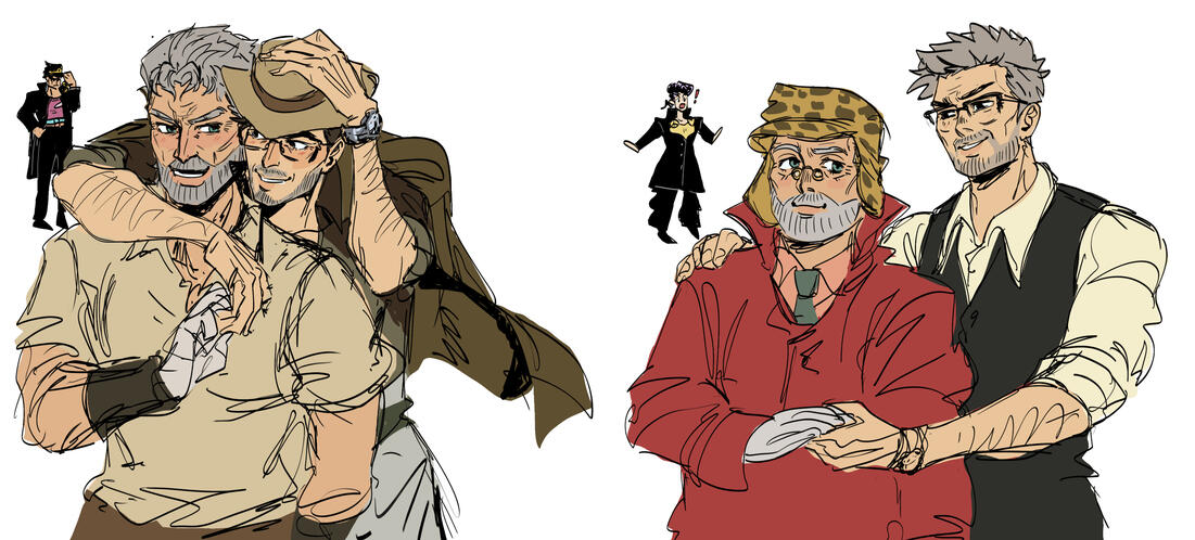 2x Two char. HB +add (live jojo reaction)